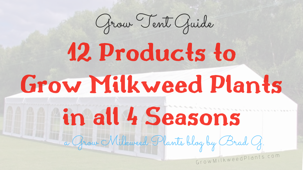 12 Products to Grow Milkweed Plants in all 4 seasons